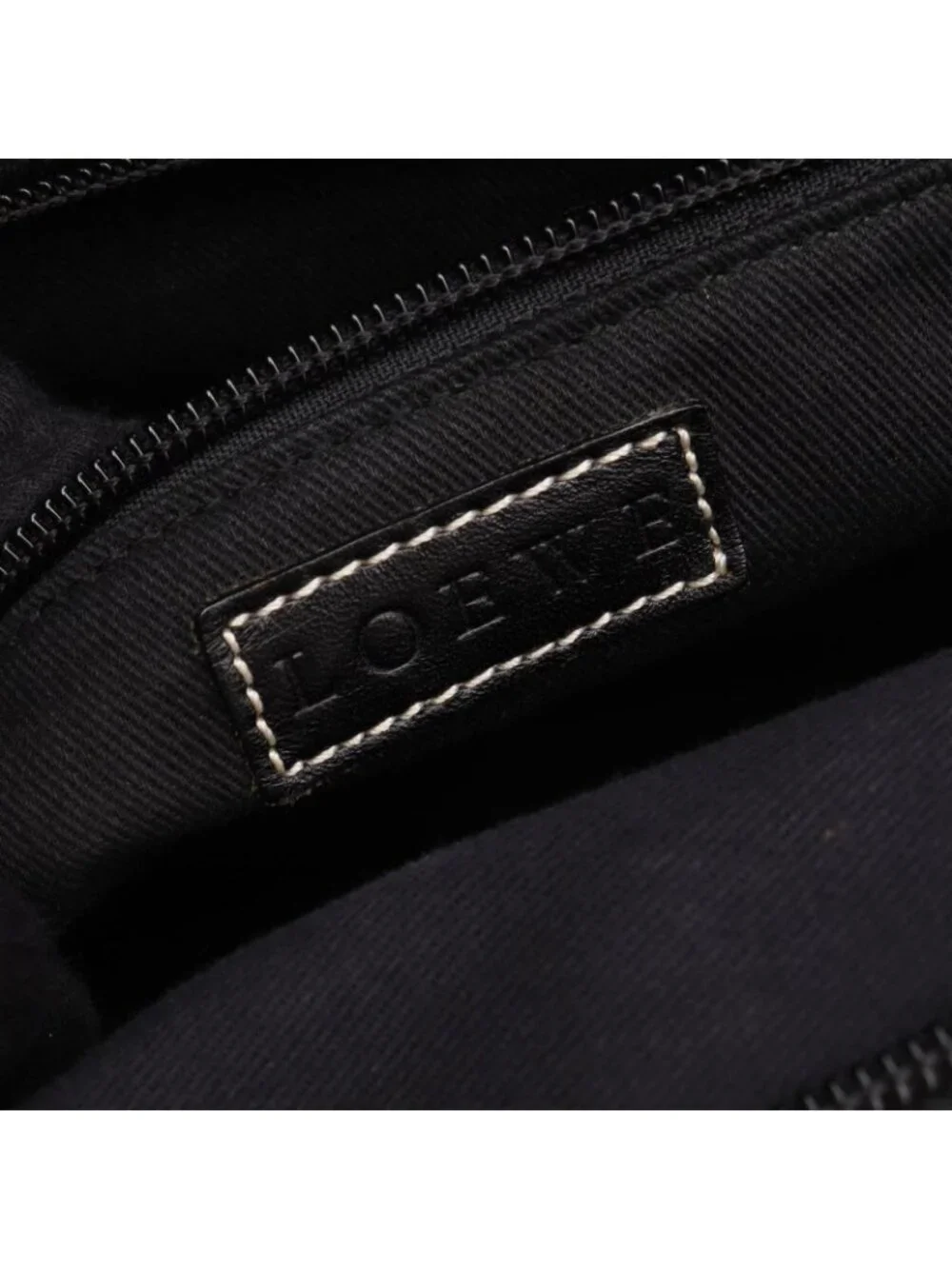 Loewe Tote Anagram Canvas Leather